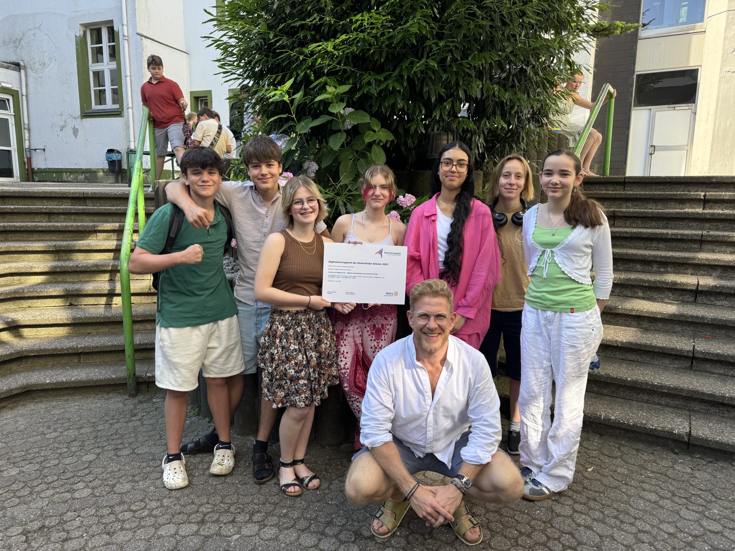 EMMA erhält Digitalpreis des Rotary Clubs Remscheid