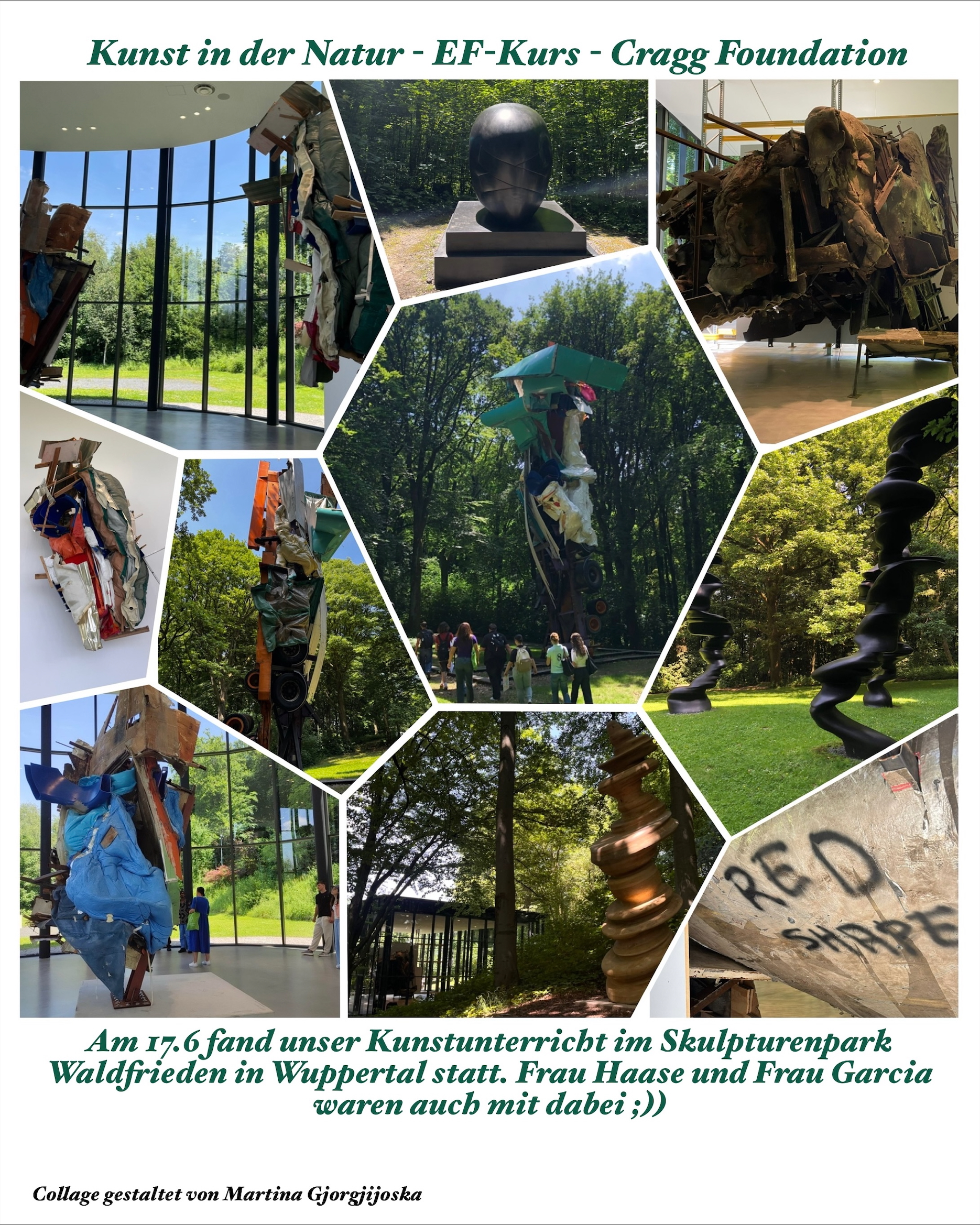 Kunst in der Natur – Cragg Foundation