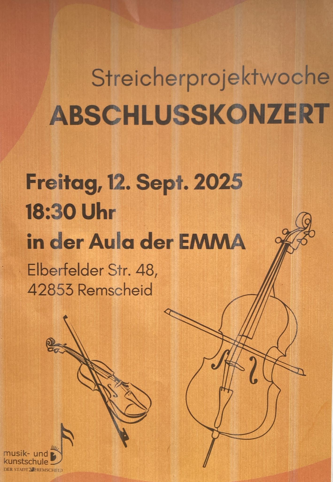 Abschlusskonzert der Streicherprojektwoche