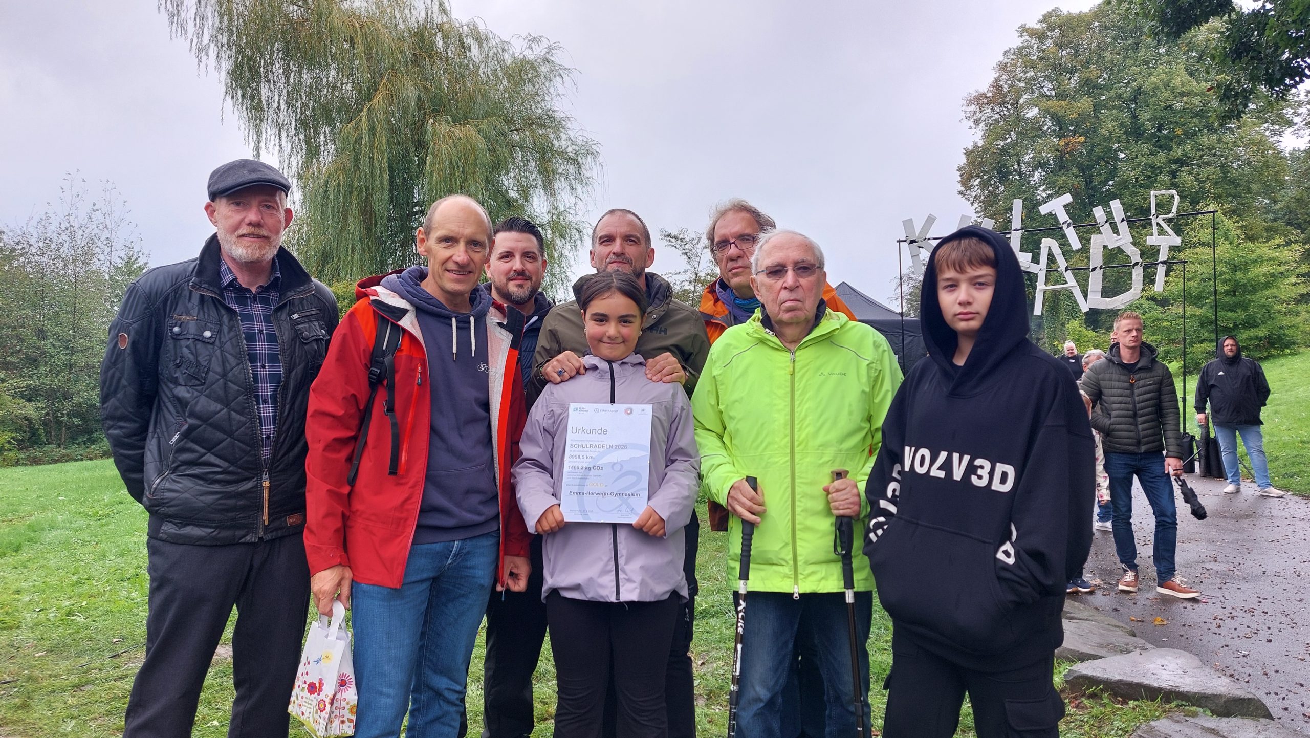 1. Platz beim Stadtradeln